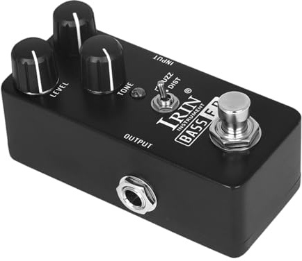 JISADER Bass Multi Effekte Pedal Verzögerung Reverb Chorus Hohe GAIN Booster Pedal Bass Zubehör