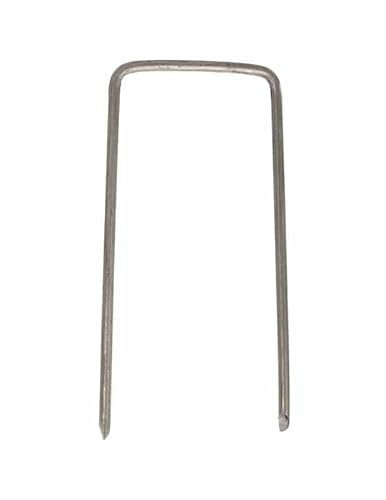 Oasis® Römerhaften, 17 x 35 mm, 100g-Beutel - für den Floristikbedarf, Krampen, Patenthaften, Kranznadeln, Steckhaften, Steckklammern, ideal zum Befestigen von Pflanzen an Kränzen und Gestecken, UVM.