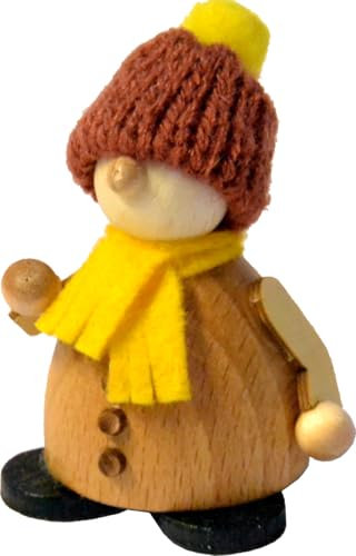 Ratags Molli Wiki, gelb, braune Mütze, gelbe Bommel