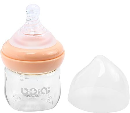 UPKOCH 1 Pc biberon bouteille de lait bouteille lait babynage accessoires bébé agrafes bebe bébés mangeoire pour bébé bouteille de stockage de lait Conteneur de stockage de lait ppsu rose