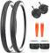 ZUKKA 2er-Pack Faltbarer 26 Zoll Reifen 26x1.75 Mantel 47-559 Fahrrad Ersatzreifen Plus 2er-Pack 26 Zoll Schlauch für Fahrrad,MTB Mountainbike Kinderfahrrad, Crusier Bike, Commuter Bike,Weiße Wand