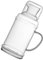 WEKADRIN 1pieza Jarra De Vidrio Templado Hervidor Para Bebidas Frías y Calientes Diseño Ergonómico Tapa Extra Para Hogar y Reuniones