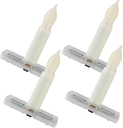 Yardwe 4stücke Solar Led Kerzen Flammenlos Solarkerzenlichter Für Außenbereich Led Solarkerzen Für Dekoration Solarbetrieben Ohne Rauch