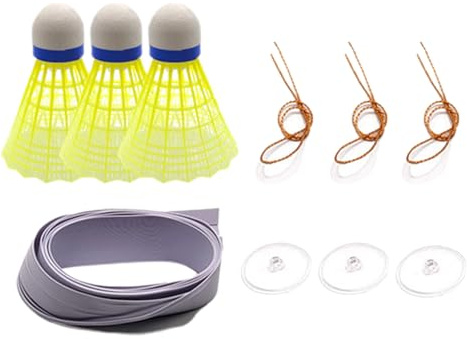 Tragbarer Badminton -Trainer, automatischer Rebound Badminton Suspending