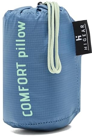 Hi-Gear Comfort Camping Pillow, Lightweight, Portable, Compact, for Outdoor Mountain Adventures