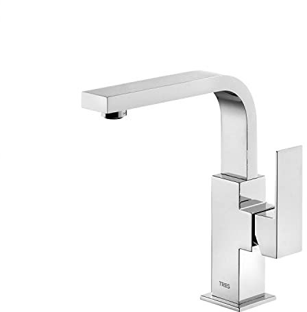 Monomando lavabo caño de 35x15 mm.