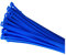 100 x Fluorescent Blue Cable Ties 200 x 4.8mm / Extra Strong Zip Tie Wraps