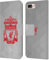 Head Case Designs Officially Licensed Liverpool Football Club White Geometric 2 Crest 1 Leather Wallet Case Compatible With Apple iPhone 7 Plus/iPhone 8 Plus