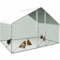 IDMarket - Gehege Hühnerstall 3 m² Laufgitter 2,20 x 1,4 m verzinkter Stahl