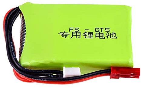 7.4v 1000mah 2S RC Lipo Battery Fits for Flysky FS-GT5 2.4G 6CH Transmitter RC Remote Controllor