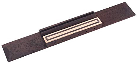 SUPVOX Gitarrensteg Saitenhalter Steg-Sattel Ahorn Palisander für Konzertgitarre Ersatzteile Zubehör