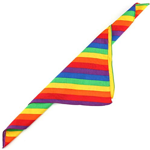 LOUDelephant Bandana Gesichtsmaske, regenbogenfarben, Einheitsgröße