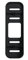 Blink Video Doorbell Wedge Mount, Black