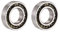 sourcing map 2 Stück S689 Edelstahl Kugellager 9x17x4mm Doppelt Abgedichtete Lager