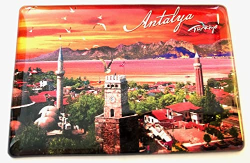 Antalya -Souvenir-Kühlschrankmagnet Fridge Magnet, Reiseandenken 212