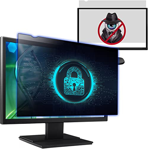 Izmapaic Computer Privacy Screen Filter for 27 Inch 16:9 Widescreen Monitor, Anti-Spy/Anti Glare Protector Office Accessories - WxH: 23 9/16 x 13 1/4 (598mm x 337mm) (Not for 27 16:10)