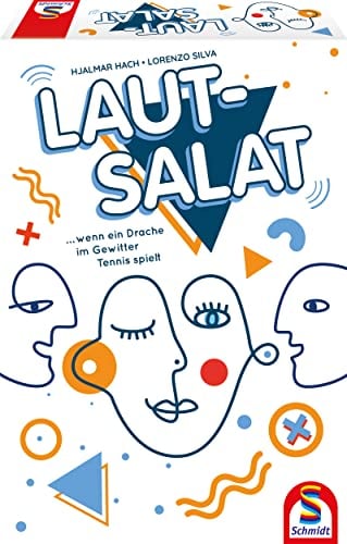 Schmidt Spiele 49425 Lautsalat, Partyspiel, Familienspiel, bunt, Mehrfarbig