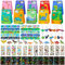 Dino Party Mitgebsel Kindergeburtstag, Party Gastgeschenke Kinder, Give Aways Kindergeburtstag Jungen mit Dino Schlüsselanhänger Schnapparmband Geschenktüte Mini Dinos Figuren und Tattoo Aufkleber