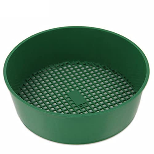 21*5 Cm Setaccio Da Giardino Per Terreno E Pietre Setacci Da Giardino Maglia Di Plastica Setaccio Del Terreno Setaccio Da Giardino in Plastica Riddle Verde Per Composy Suolo Pietra Maglia Strumento Di