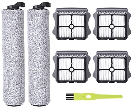 Zubehör für iFloor3 und Floor One S3, Zubehörest für Nass-und Trockensauger, 4 HEPA Filer und 2 Hauptbürste für iFloor3 und Floor One S3