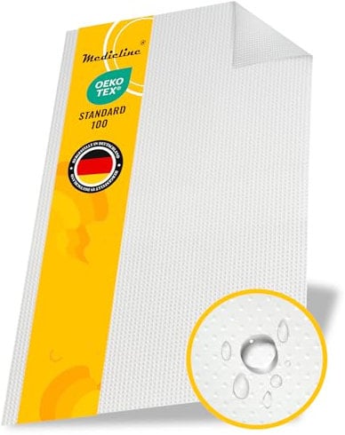 MEDICLINE Noppen Matratzenunterlage für Boxspringbetten mit beidseitigen Noppen 100x170cm - Boxspringbett Matratzenhalter mit doppelt Noppen Antirutschmatte