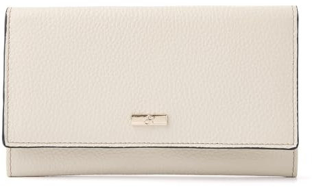 dR Amsterdam Geldbörse für Damen — Luxus-Brieftasche aus Leder mit RFID-Schutz — stilvoll und sicher für all Ihre Zahlungsbedürfnisse — 110159 Nude