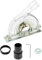 LICHIFIT Clear Cutting Dust Shroud for 4” / 5” Hand Angle Grinder and 3”/4”/5” Saw Blades, Transparent Grinding Cover Guard Angle Grinder Dust Collection Cover Attachment