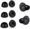 Seminer Memory Foam Ear Tips für Samsung Galaxy Buds2 Pro, Memory Foam Earbud Tips 6er Set, 3 Größen Ear Tips-Schwarz