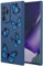 HTXWXJC Phone Case for Galaxy Note20 Ultra/Samsung Note 20 Ultra SM-N986U Case Shockproof Flexible Bumper TPU Soft Case Butterfly Pattern Phone Cover for Samsung Galaxy Note20 Ultra Blue Butterfly