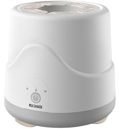 Shaker Pour Biberon – Mélangeur De Formules Pour Biberons De Qualité Alimentaire | Shaker De Biberon De Lait Pour Bébé Antidérapant Rechargeable, Biberon De Mélange De Formule, Fouet Pour Biberon, Bib