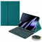 JZCZMCE Custodia con Tastiera per Lenovo Tab M10 FHD Plus (2a Generazione) 10,3 (TB-X606F/TB-X606X), Tastiera Retroilluminazione Magnetica Staccabile Senza Fili con Mouse Bluetooth,Dark Green