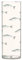 Cgiub Vase en forme de poisson à hareng pour fleurs - 30 x 10 cm - Vase cylindrique en plastique - Décoration moderne pour centre de table, mariage, bureau, chambre à coucher