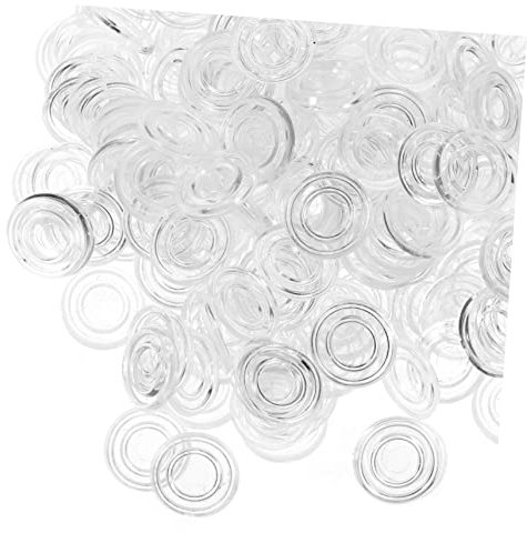 Angoily 200stücke Glasplatte Stoßstangen Transparent rutschfest Schutzpads Für Glastische Möbelstopper Ohne Kleber Spacer Für Glasarbeitsplatten