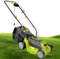 Spazzatrice for prato a spinta da 13 pollici, decespugliatore elettrico con cavo, ruote in gomma resistenti e altezza di taglio regolabile, tosaerba leggero a spinta, for giardino, prato