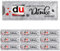 BOFUNX 9pcs Du hast ein dickes Danke verdient Geschenke für Schokolade Verpackung Hülle Filz Schokoriegel Geschenk Verpackung Team Geschenk Rücktritt Geschenk Mitarbeiter Geschenk