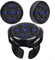 Zoegneer Mando a distancia inalámbrico para coche, MP3, música, botón de radio GPS, para smartphone, tablet, inalámbrico, color negro