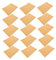 Mikikit Papel Adhesivo Kraft A4 100 Hojas Etiquetas Adhesivas para Impresora Papel Kraft para Etiquetas para Oficina y Manualidades Compatible Impresoras
