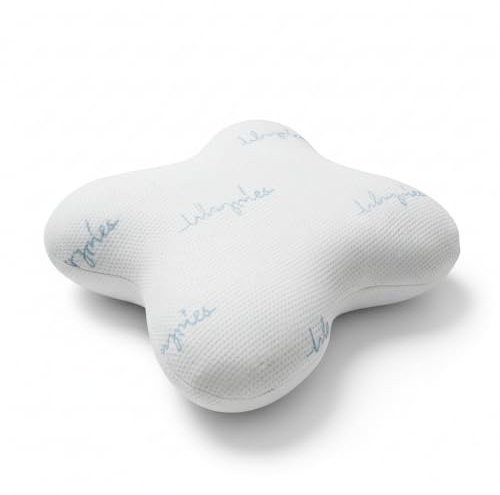 KoKoTex® Orthopädisches Kopfkissen – Ergonomisches Memory Foam Nackenkissen mit Oeko-TEX® Zertifikat & Waschbarem Bezug – Für Seiten-, Rücken- & Bauchschläfer Butterfly Standard