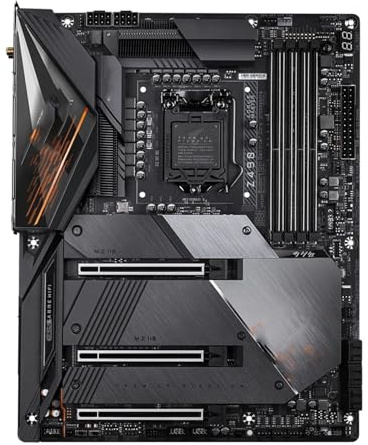 pc motherboard Fit For Gigabyte Z490 AORUS MASTER LGA 1200 ATX Gaming Motherboard Z490 Support I9-10900K I7-10700K I5-10600K DDR4 3×M.2 1×PCI-E X16
