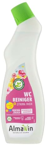 AlmaWin WC Reiniger Frühjahrsputz, zitronig frisch, 750ml