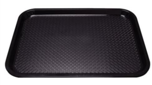 Kristallon P507 Kristallon Plastic Foodservice Tray, Large, Black