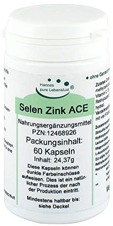 SELEN ZINK ACE Kapseln 60 St