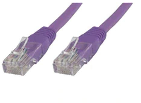 MicroConnect b-utp6015p 1.5 m Cat6 U/UTP Patch Cable (UTP) Network Cable – RJ-45 Network Cable (1.5 m, Cat6, RJ45, PURPLE, U/UTP Patch Cable (UTP), Male/Male)