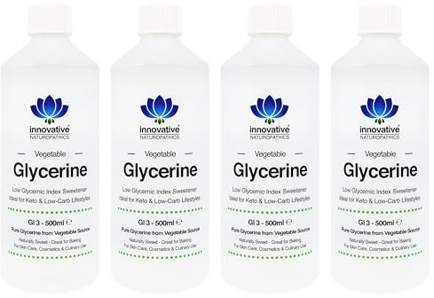 Vegetable Glycerine - 100% Pure - Multipurpose - Low GI Sweetener and Natural Skin Moisturiser (4)