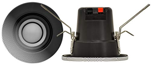 Earthquake Sound ECS-3.0 Deckenlautsprecher (randlos, ultrakompakt, 7,6 cm) 1 Paar, weiß