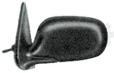 Außenspiegel links für Micra K11 8.92-3.98 mechanisch konvex Spiegel