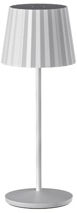 Kabellose dimmbare LED-Tischlampe H30CM ABBY WHITE