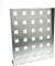 Balkongeländer Füllung Aluminium Lochblech QG20-50 Alu 2 mm dick Balkon Treppen Geländer Füllung Gitter Alublech Zuschnitt nach Maß (1000 mm x 300 mm)