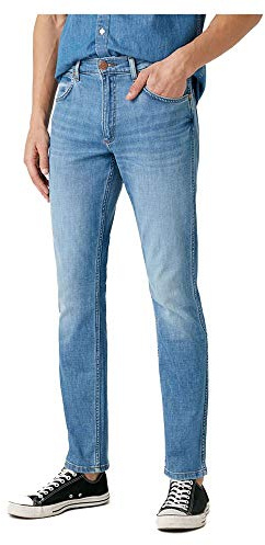 Wrangler Herren Greensboro Jeans, Light Strike, 40W / 32L