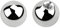 Set - 2 x Titan Piercing Kugel 1,2 x 3 mm, Piercing Schmuck Verschluss